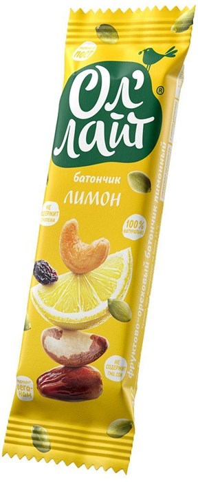 Батончик Лимон (0,51 б) OL01033 - фото 378