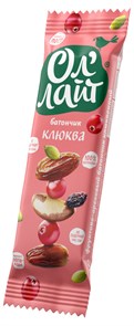 Батончик Клюква (0,51 б) OL01032