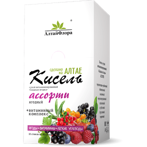 Кисель «Сладкая ягодка» ассорти (3,86 б) AF02041